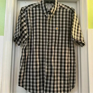 Carhartt Relaxed Fit Short Sleeve Button Down Shirt